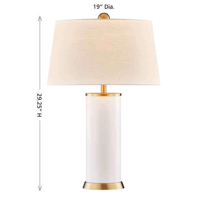 Savoy House - 11-CD20-BDB - One Light Table Lamp - Melissa - Blanc de Blanc