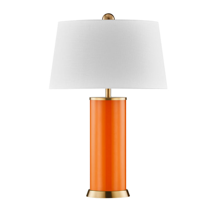 Savoy House - 11-CD20-EO - One Light Table Lamp - Melissa - Exuberance Orange