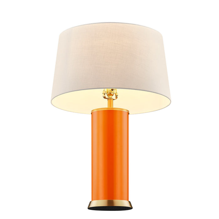 Savoy House - 11-CD20-EO - One Light Table Lamp - Melissa - Exuberance Orange