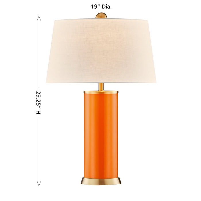 Savoy House - 11-CD20-EO - One Light Table Lamp - Melissa - Exuberance Orange