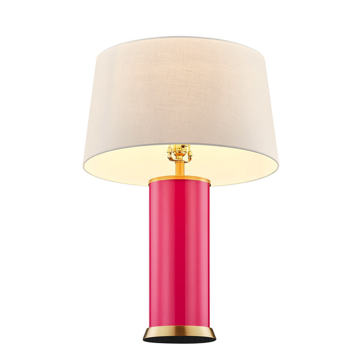 Savoy House - 11-CD20-FR - One Light Table Lamp - Melissa - Fuchsia Rose