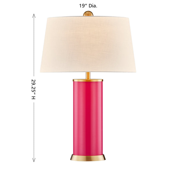 Savoy House - 11-CD20-FR - One Light Table Lamp - Melissa - Fuchsia Rose