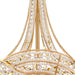 Arabela Lighting - 85231-6 - Six Light Chandelier - Anastasia - Lacquered Gold