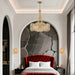 Arabela Lighting - 85231-6 - Six Light Chandelier - Anastasia - Lacquered Gold
