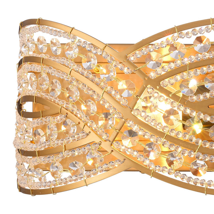 Arabela Lighting - 85236-3 - Three Light Vanity - Anastasia - Lacquered Gold