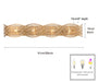 Arabela Lighting - 85237-4 - Four Light Vanity - Anastasia - Lacquered Gold