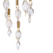 Arabela Lighting - 85213-6 - LED Pendant - Aurora - Natural Brass