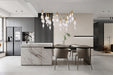 Arabela Lighting - 85216-14 - LED Linear Pendant - Aurora - Natural Brass