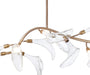 Arabela Lighting - 85191-11 - LED Linear Chandelier - Calla - Natural Brass