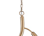 Arabela Lighting - 85192-8 - LED Chandelier - Calla - Natural Brass