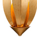 Arabela Lighting - 85135-1 - One Light Wall Sconce - Callista - Antique Gold Leaf