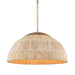 Arabela Lighting - 85112-4 - Four Light Pendant - Copa - Natural Brass