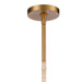 Arabela Lighting - 85112-4 - Four Light Pendant - Copa - Natural Brass