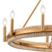 Arabela Lighting - 85116-10 - Ten Light Chandelier - Copa - Natural Brass