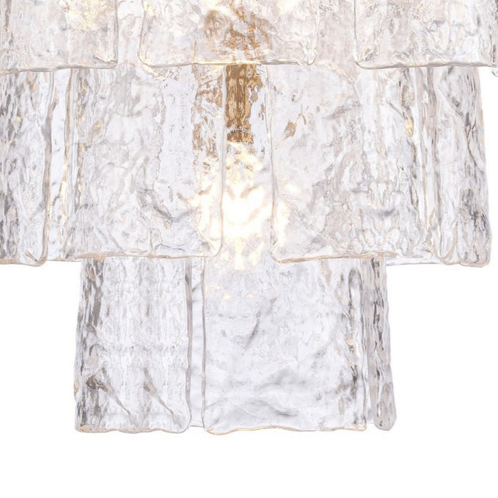 Arabela Lighting - 85161-5 - Five Light Chandelier - Fire and Ice - Lacquered Gold