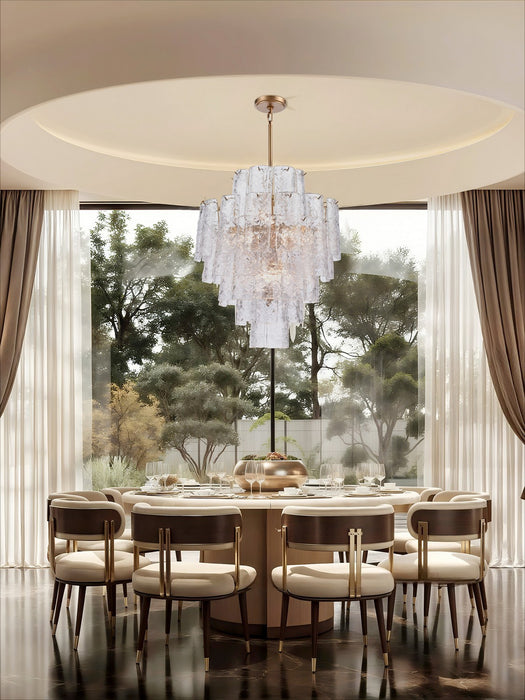 Arabela Lighting - 85162-13 - 13 Light Chandelier - Fire and Ice - Lacquered Gold