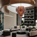 Arabela Lighting - 85363-21 - 21 Light Chandelier - Fire and Ice - Lacquered Gold