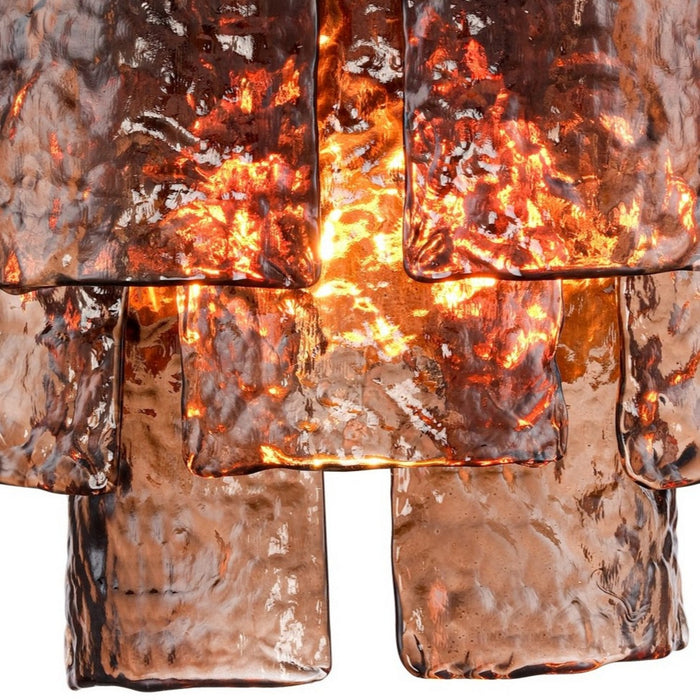 Arabela Lighting - 85364-2 - Two Light Wall Sconce - Fire and Ice - Lacquered Gold