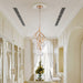 Arabela Lighting - 85181-7 - LED Chandelier - Freeform - Antique Gold Leaf