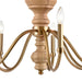 Arabela Lighting - 85142-9 - Nine Light Chandelier - French Country - Natural Brass