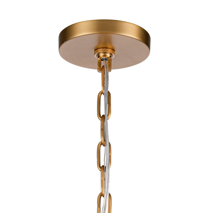 Arabela Lighting - 85103-4 - Four Light Pendant - Icicles - Natural Brass