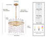 Arabela Lighting - 85103-4 - Four Light Pendant - Icicles - Natural Brass