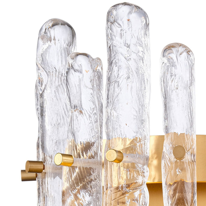 Arabela Lighting - 85105-2 - Two Light Wall Sconce - Icicles - Natural Brass