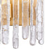Arabela Lighting - 85105-2 - Two Light Wall Sconce - Icicles - Natural Brass