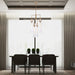 Arabela Lighting - 85241-4 - Four Light Chandelier - Jayden - Lacquered Gold
