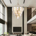 Arabela Lighting - 85202-16 - 16 Light Chandelier - Strata - Lacquered Gold