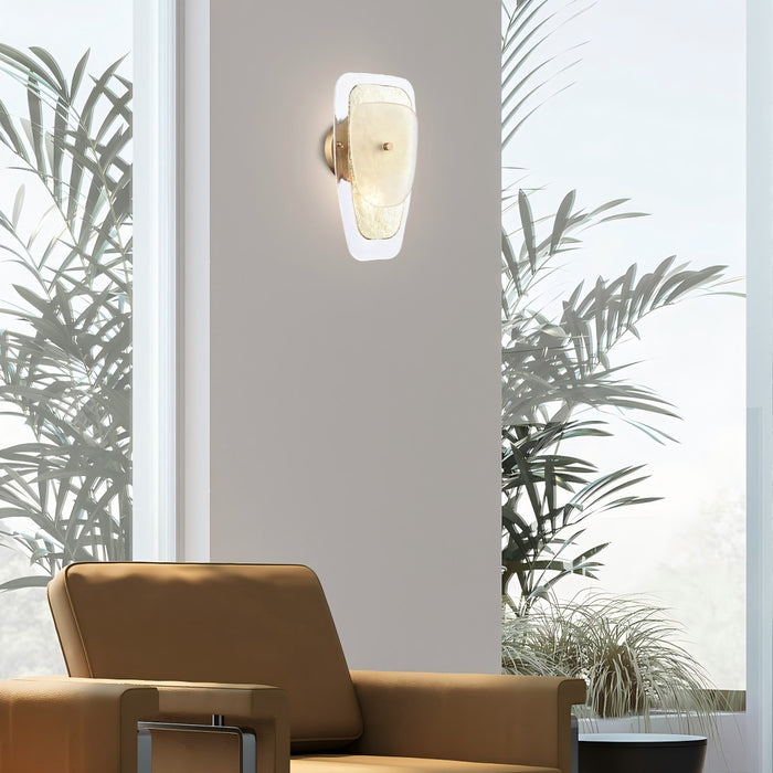 Arabela Lighting - 85204-1 - One Light Wall Sconce - Strata - Lacquered Gold