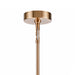 Arabela Lighting - 85123-6 - Six Light Pendant - Tallulah - Lacquered Gold