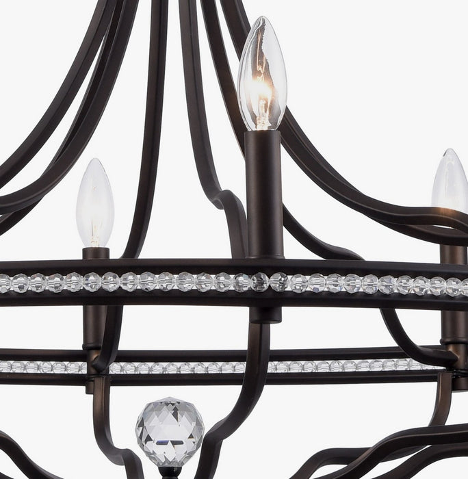 Arabela Lighting - 85152-8 - Eight Light Chandelier - Tuscan - Dark Bronze