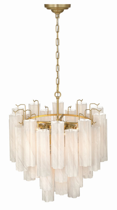 Artcraft - AC12100WH - 11 Light Chandelier - Sophia - Brushed Brass
