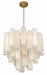 Artcraft - AC12100WH - 11 Light Chandelier - Sophia - Brushed Brass