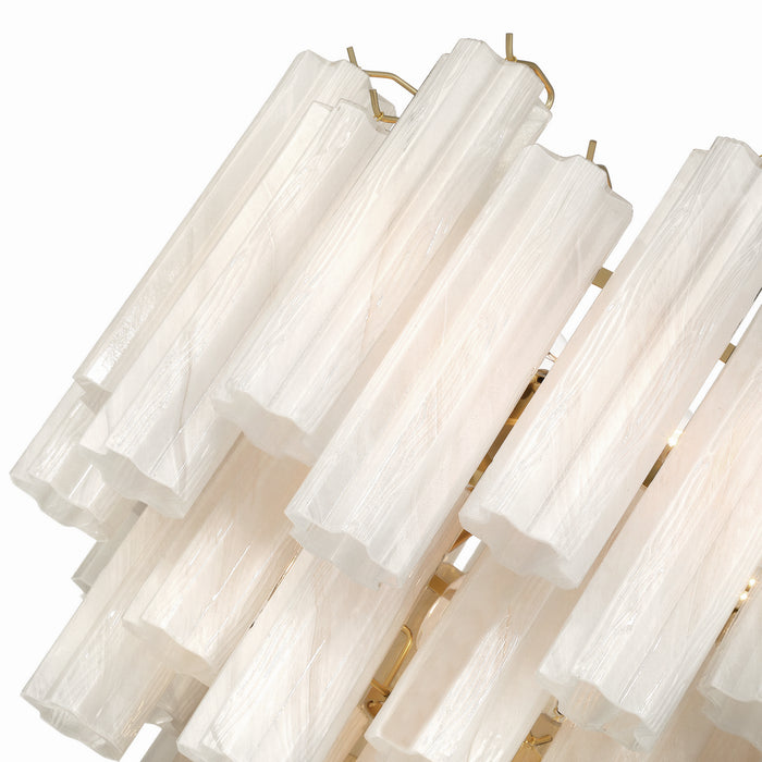 Artcraft - AC12100WH - 11 Light Chandelier - Sophia - Brushed Brass