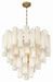 Artcraft - AC12101WH - 16 Light Chandelier - Sophia - Brushed Brass