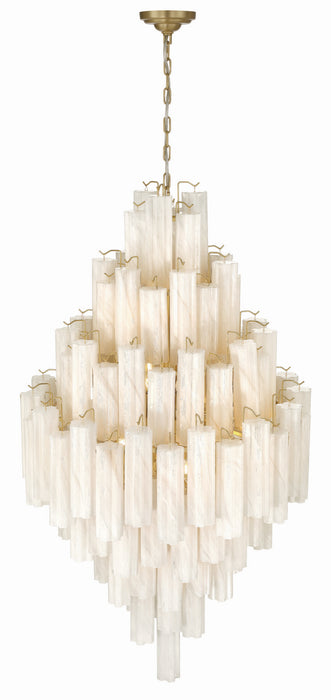 Artcraft - AC12104WH - 29 Light Foyer Pendant - Sophia - Brushed Brass