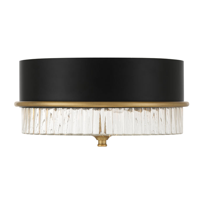 Minka-Lavery - 1905-876 - Three Light Flush Mount - Stamford - Legacy Brass
