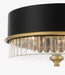 Minka-Lavery - 1905-876 - Three Light Flush Mount - Stamford - Legacy Brass