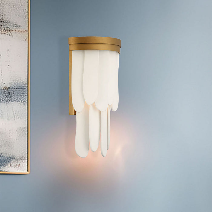 Minka-Lavery - 2071-870 - One Light Wall Sconce - Briscade - Painted Legacy Brass