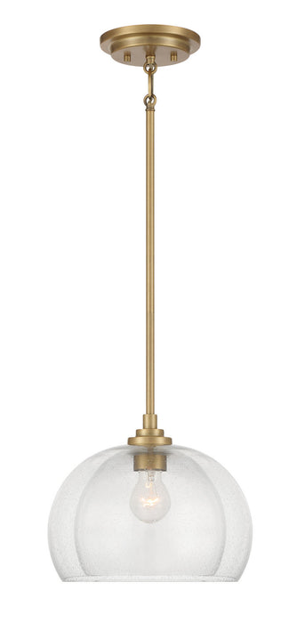 Minka-Lavery - 2725-732 - One Light Convertible Semi Flush/Pendant - Glint - Legacy Brass