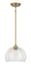 Minka-Lavery - 2725-732 - One Light Convertible Semi Flush/Pendant - Glint - Legacy Brass