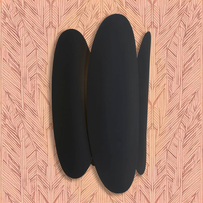Minka-Lavery - 1411-897 - One Light Wall Sconce - Vailen - Dark Matte Black