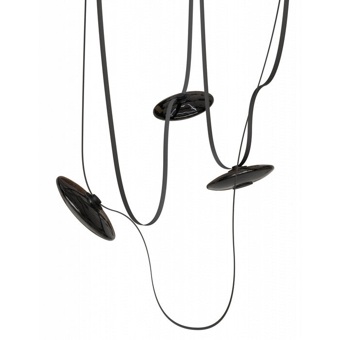 Avenue Lighting - HF7203-G202-BLK - LED Chandelier - Fremont - Black