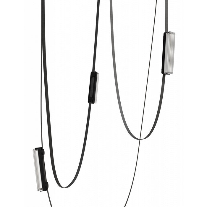 Avenue Lighting - HF7203-G400-BLK - LED Chandelier - Fremont - Black