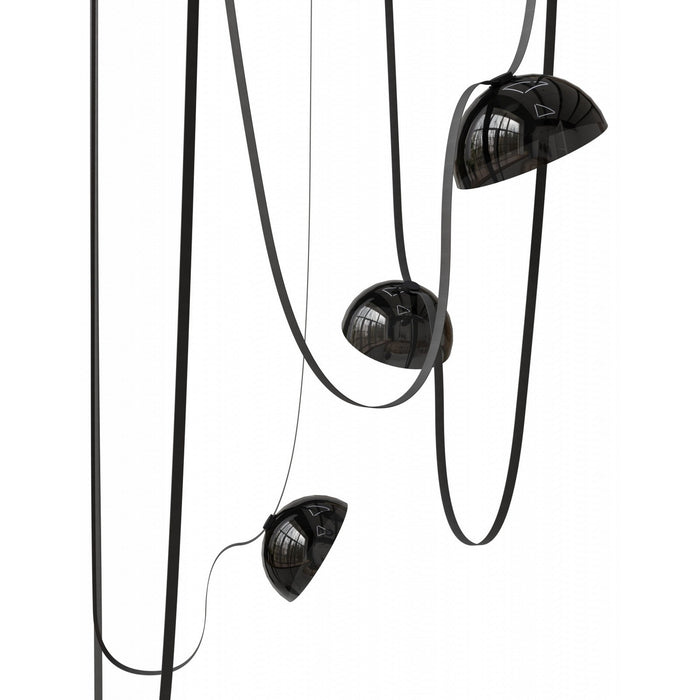 Avenue Lighting - HF7205-G102-BLK - LED Chandelier - Fremont - Black