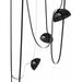 Avenue Lighting - HF7205-G102-BLK - LED Chandelier - Fremont - Black