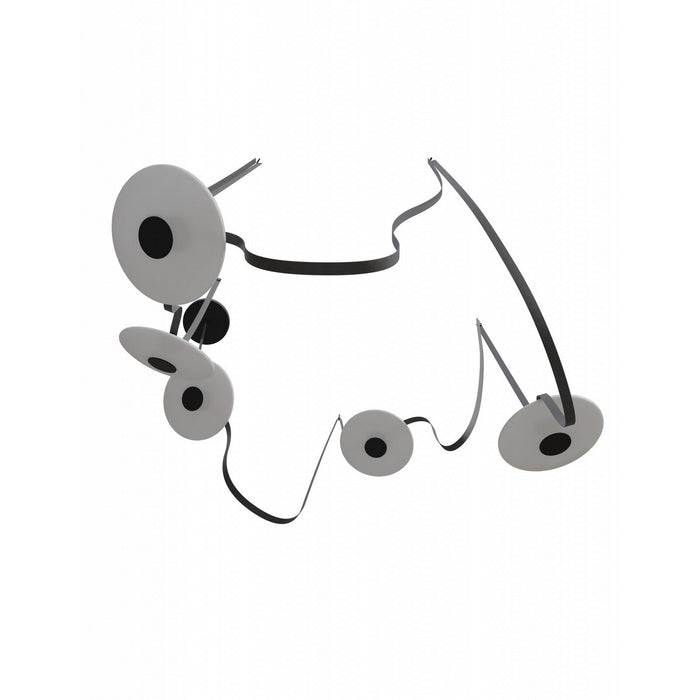 Avenue Lighting - HF7205-G201-BLK - LED Chandelier - Fremont - Black