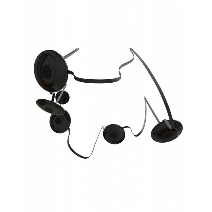 Avenue Lighting - HF7205-G202-BLK - LED Chandelier - Fremont - Black